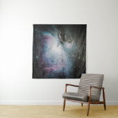 Tenture Blue, grey, and purple nebula (En situation (horizontale))