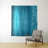 Tenture Blue Ocean Underwater Scene (En situation)