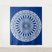 Tenture Blue Pacific Tristyns Mandala (Devant)