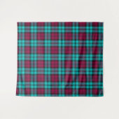 Tenture Blue Red Campbell Tartan Blackwatch Plaid (Devant (Horizontal))