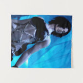 Tenture Blue Toxin tapestry (Devant (Horizontal))
