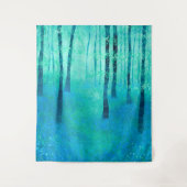 Tenture Bluebell Woodland (Devant)