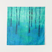 Tenture Bluebell Woodland (Devant)