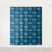 Tenture B'nai Mitzvah Step and Repeate Event Backdrop (éta (Devant)
