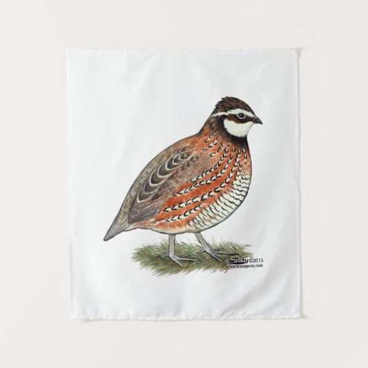 Tenture Bobwhite Quail (Devant)