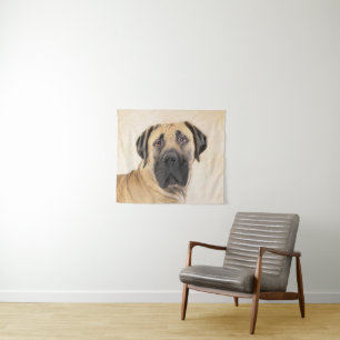 Tenture Boerboel Peinture - Cute Original Chien Art