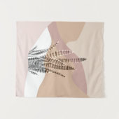 Tenture Boho Abstrait Moderne Succulente (Devant (Horizontal))