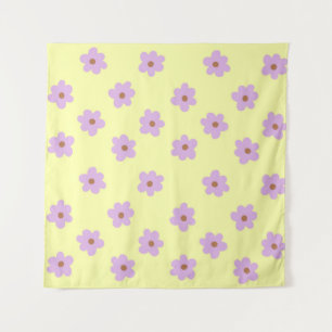 Tenture Boho jaune et violet