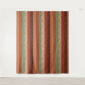 Tenture Boho Leaf Motif Rustic Home Décor (Devant)