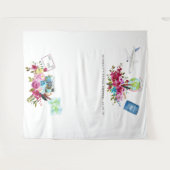 Tenture Boho Miss To Mrs Shower de Mariage Photobooth (Devant (Horizontal))