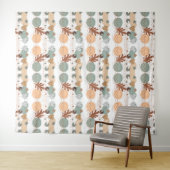 Tenture Boho modern geometric wallpaper (En situation (horizontale))