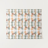 Tenture Boho modern geometric wallpaper (Devant (Horizontal))