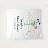 Tenture Boire des sorcières Halloween Fête des mariées fon (Devant (Horizontal))