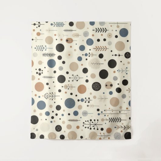 Tenture Bois Abstrait (Devant)