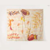 Tenture Bois d'automne (Devant (Horizontal))