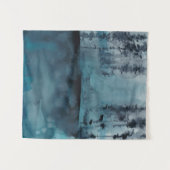 Tenture Bois d'hiver (Devant (Horizontal))