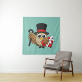 Tenture Boîte de chocolats en forme de chouette sophistiqu (En situation)