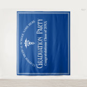 Tenture Boîte de photomaton pour la fête de remise des dip (Devant)