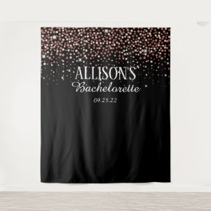 Tenture Boite photo Confetti Bachelorette rose - Page d'ac