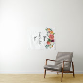 Tenture Boitier photo Boho Mariage de automne personnalisé (En situation (horizontale))