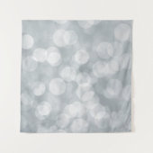 Tenture Bokeh gris argenté (Devant (Horizontal))