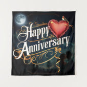 Tenture Bon anniversaire de Mariage (Devant)