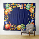 Tenture Bon thanksgiving Photo Contexte Récolte d'automne (En situation (horizontale))