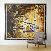 Tenture Bonbons bénis 01 (En situation (horizontale))