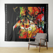 Tenture Bonbons d'automne (En situation (horizontale))