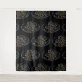 Tenture Bonbons de Noël (Devant)