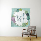 Tenture Bonheur plante | Happines achète des Plantes (En situation (horizontale))