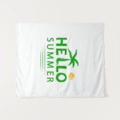 Tenture Bonjour été (Devant (Horizontal))