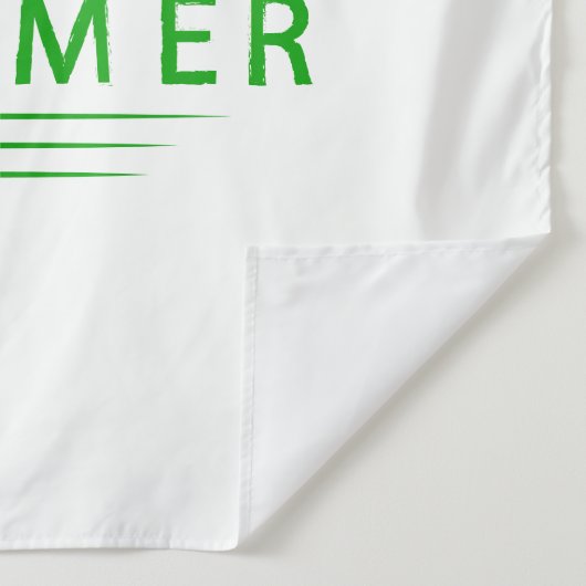 Tenture Bonjour été (Détail)