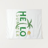 Tenture Bonjour été (Devant (Horizontal))