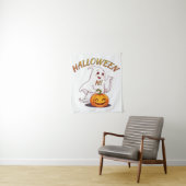 Tenture Bonjour ! Halloween (En situation)