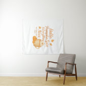 Tenture Bonjour, Pumpkin Spice & Everything Nice Print (En situation (horizontale))