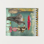 Tenture Bonjour Retraite Fun et Funky (Devant (Horizontal))