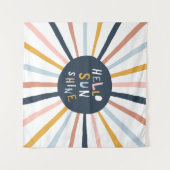 Tenture Bonjour Sunshine (Devant (Horizontal))