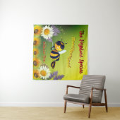 Tenture Bonne Abeille à Miel - L'Espèce Clef (En situation (horizontale))