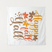 Tenture Bonne Chute à tous (Devant (Horizontal))