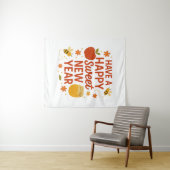 Tenture Bonne et douce année (En situation (horizontale))