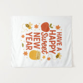 Tenture Bonne et douce année (Devant (Horizontal))