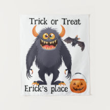 Bonne Halloween Monster Trick ou Treat