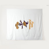 Tenture Bonne Halloween Scarecrow (Devant (Horizontal))