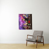 Tenture Bonne heure | ART NUMÉRIQUE (En situation)