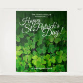 Tenture Bonne Saint Patrick's Day | Photo Selfie (Devant)
