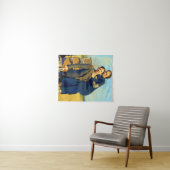 Tenture Bonnie Parker Clyde Barrow 1933 Peinture Faux (En situation (horizontale))