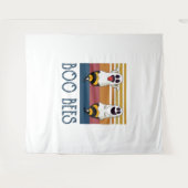 Tenture Boo Bees Couple Ghost Chemise Halloween (Devant (Horizontal))