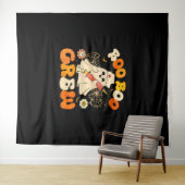 Tenture Boo Boo Crew Drôle Fantôme Pour Infirmière, Rétro  (En situation (horizontale))