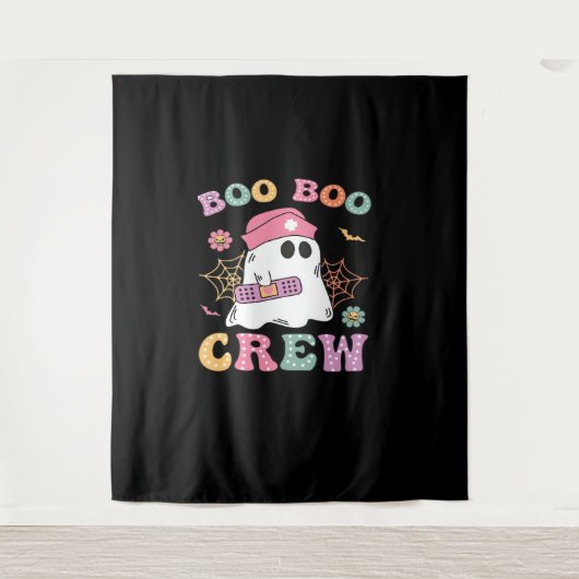 Tenture Boo Boo Crew Ghost Nurse Classic T-shirt (Devant)
